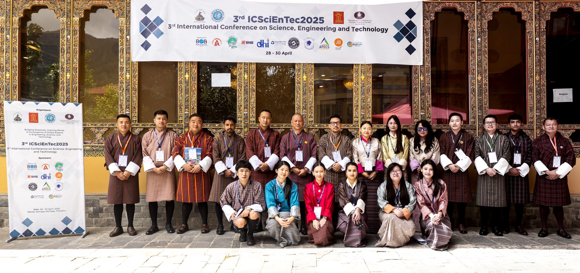 3rd ICSciEnTec 2025 Conference Group Photograph